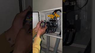 Checando secuencia de fases #detector de fases #secuenciador de fases #mantenimiento eléctrico