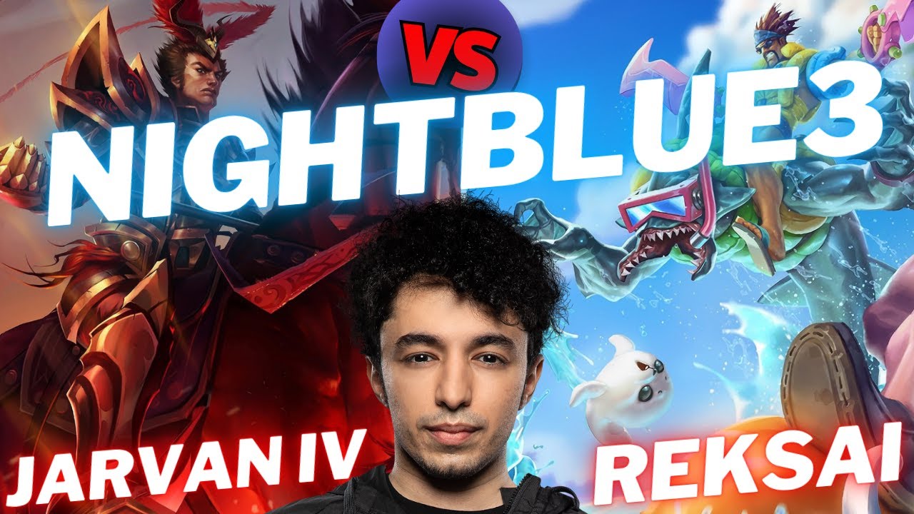 NIGHTBLUE3 | JARVAN IV VS REKSAI | JNG GAMEPLAY | Patch 15.14 / Season 15 | 