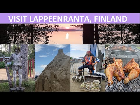 Visit Lappeenranta | Finland | Summer Trip | City Tour | Camping | Grilling | Sand castle