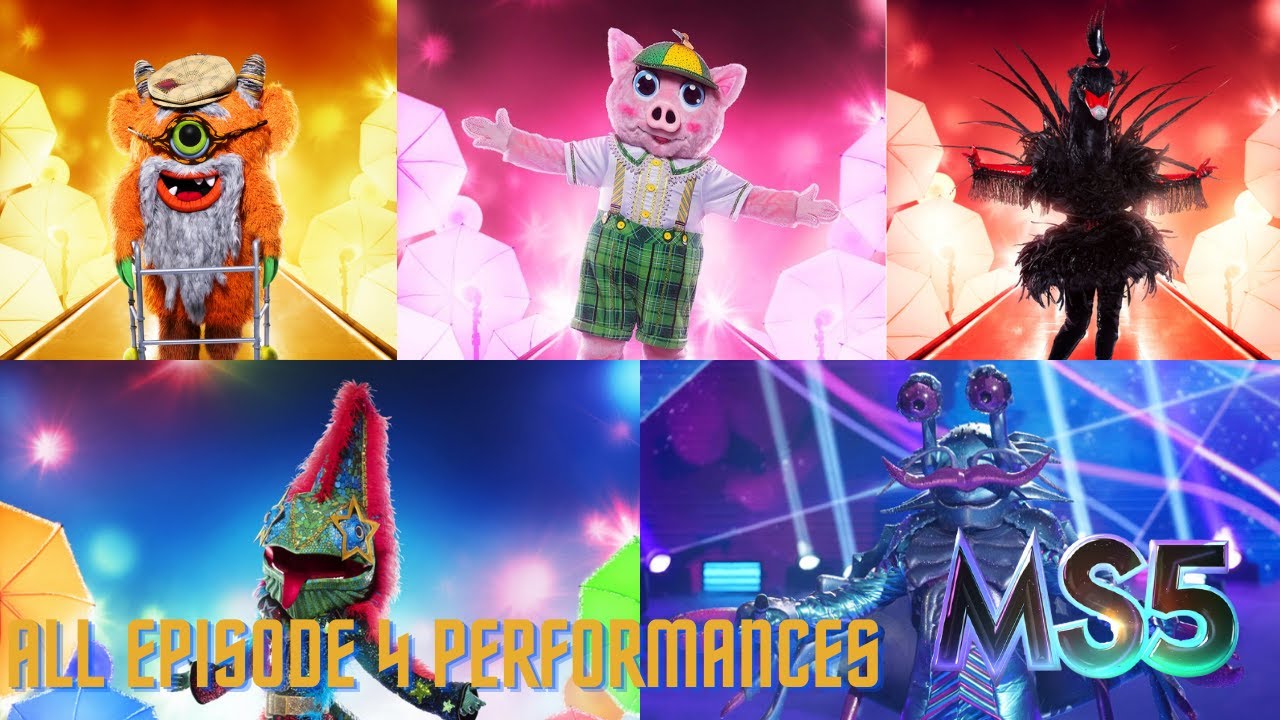 All #MS5 Episode 4 Performances (Group B Playoffs) | The Masked Singer Season 5