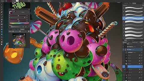 Affinity Designer   Shading Using Raster Brushes