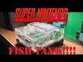 SUPER NINTENDO FISH TANK!! UNREAL!! IT WORKS!!