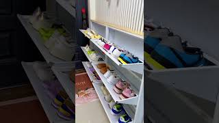 ​How to Build a Hidden Shoe Storage Cabinet in Your Entryway#feedshorts #shoecabinet