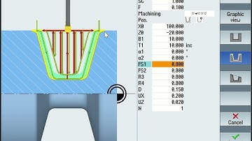 OD Grooving Cycle Siemens | Grooving Cycle For CNC Turning Siemens Controller