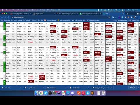Video [P2] Thuật toán giải thuật di truyền - Sắp xếp thời... - youtube