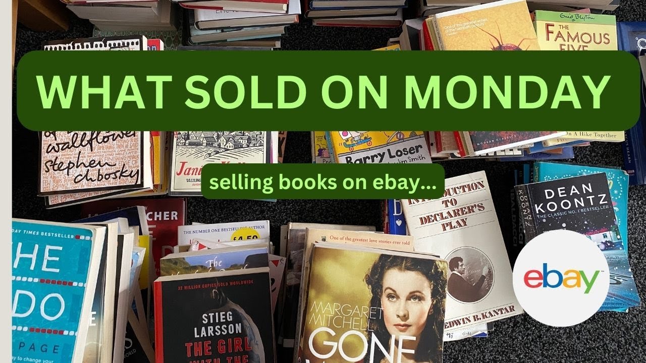Monday Sales What Books Sold on Monday 18th September YouTube