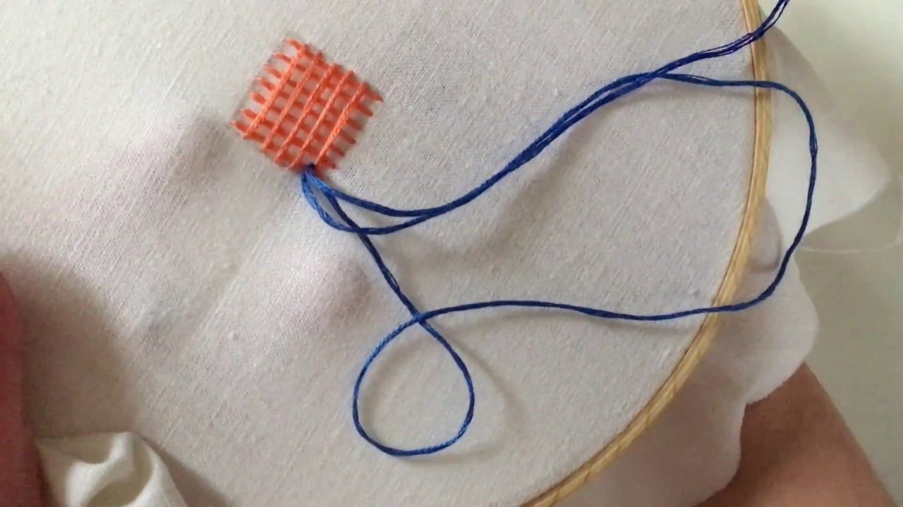 KHG Arts Stitch Library: The Trellis Stitch