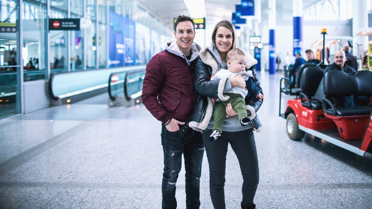 Facile de voyager avec un bébé de 5 mois? - Vlog La Famille M S1 E16