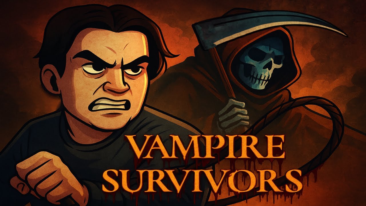 БРАТИШКИН ИГРАЕТ В VAMPIRE SURVIVORS #3 ПОБЕДИЛ СМЕРТЬ?