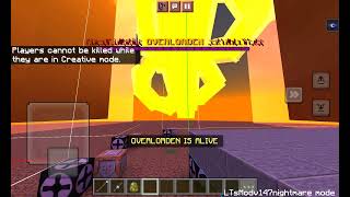 overlorden (warden plus legends) vs awakened entity 303 minecraft bedrock/mob battle #mcpe #addon