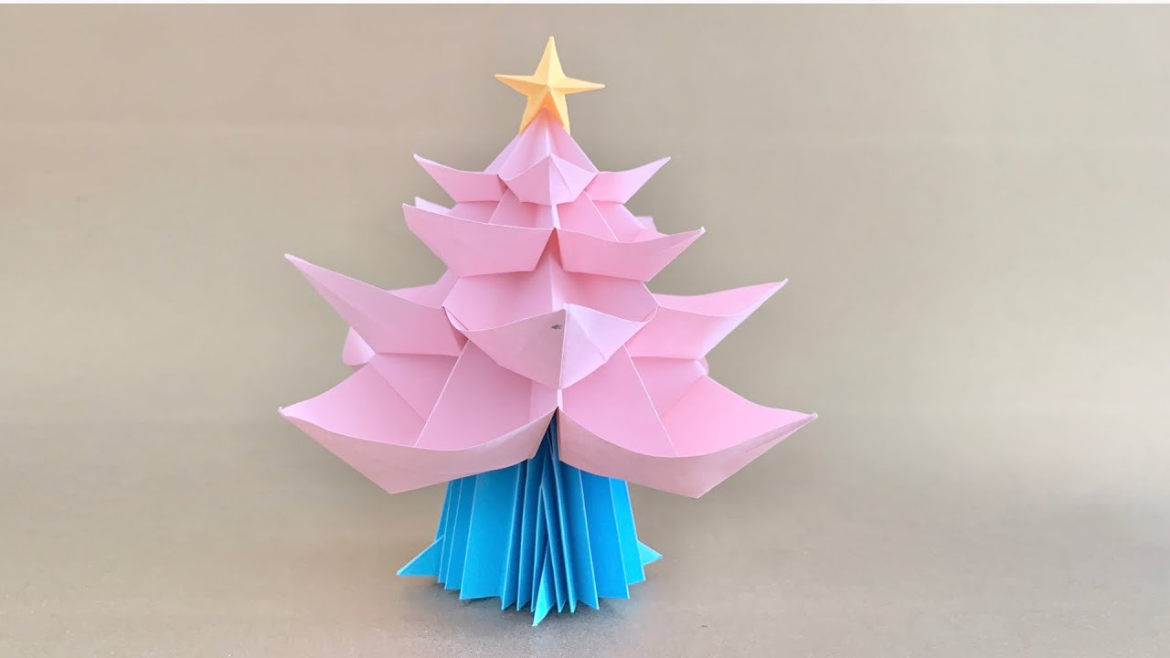 ORIGAMI CHRISTMAS TREE YouTube
