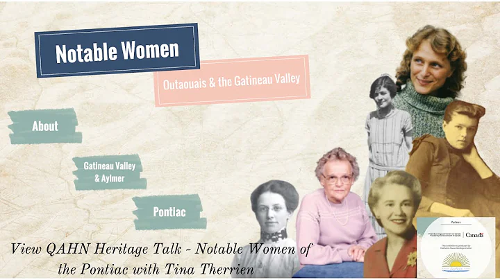 Notable Women Of the Pontiac (By Tina Therrien)