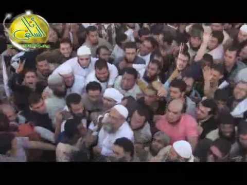 محاولة خطف الشيخ ياسر برهامى فى مليونية 1 12 2012