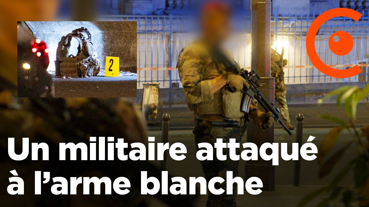 Un militaire de l'opération Sentinelle attaqué à l'arme blanche (15 juillet 2024, Paris, France)