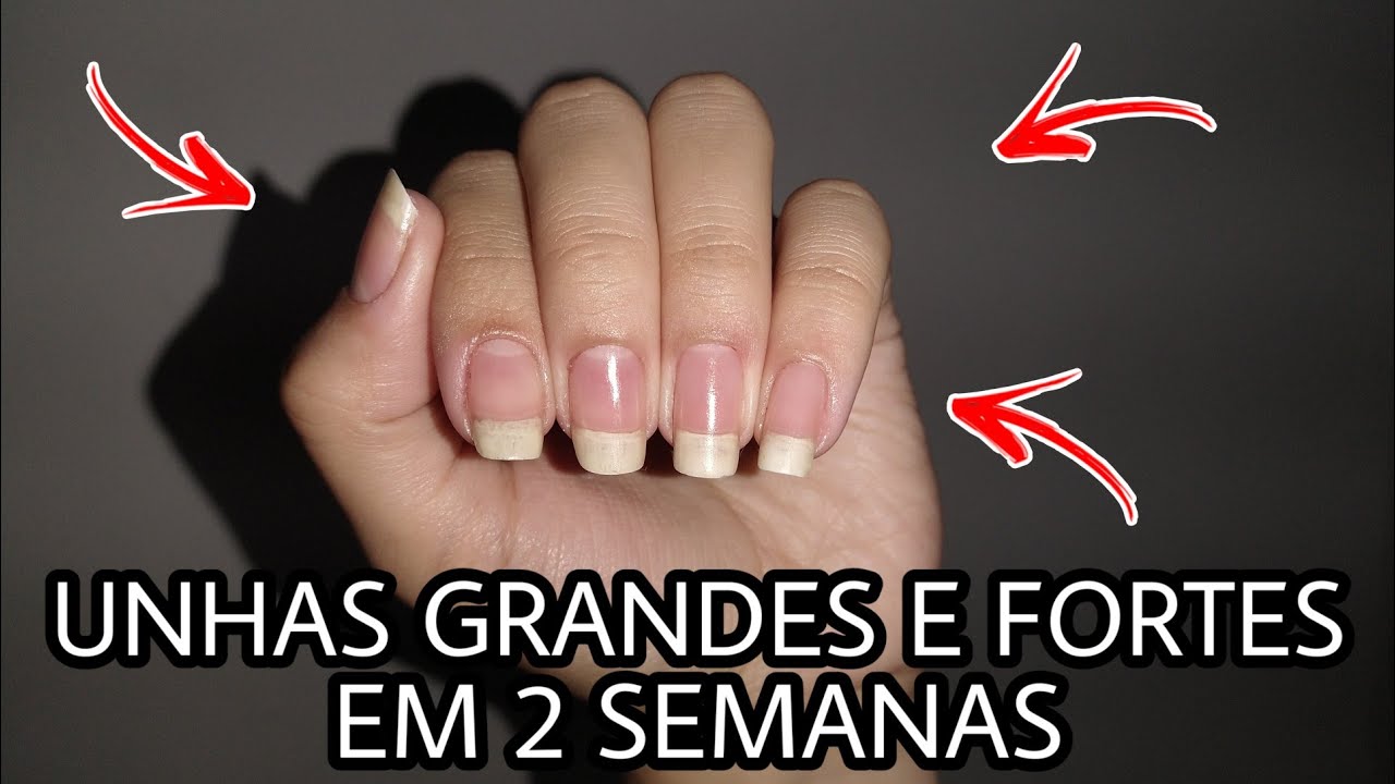 UNHAS GRANDES E FORTES EM 2 SEMANAS | DICAS