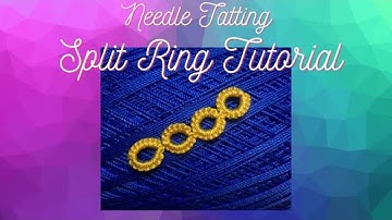 Split Ring Needle Tatting