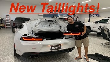 Installing New VLAND LED Taillights on the Camaro SS 1LE! (The right way!)