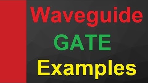 Rectangular Waveguide GATE examples in Microwave Engineering by Engineering Funda