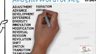 Synonyms For Change [Learn English Pronunciation + Improve Your Vocabulary]
