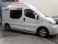 Vauxhall vivaro camper van conversion