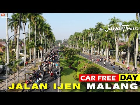 car-free-day-(cfd)-jalan-ijen-kota-malang---suasana-aslinya-seperti-ini..