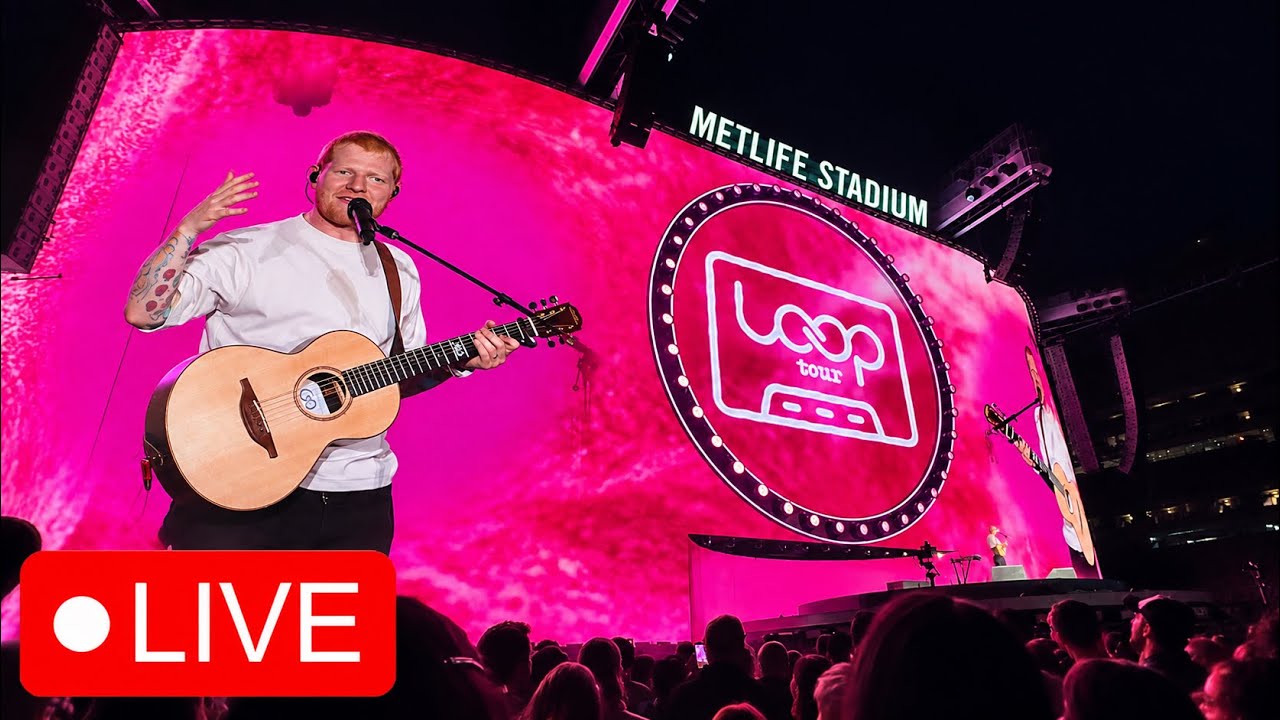 ED SHEERAN LOOP TOUR 2026 Live @ MetLife Stadium (concert vlog