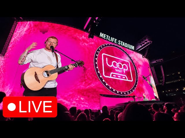 ED SHEERAN LOOP TOUR 2026 Live @ MetLife Stadium (concert vlog