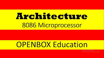 8086 MP Architecture - open BOX Education