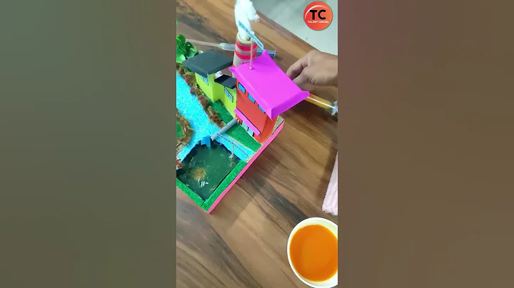 Amazing Working Model |Types of Pollution | EVS School project #diycrafts #innovation #creative