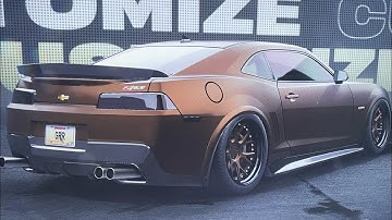 2014 Chevrolet Camaro Z/28 Customization in Need for Speed Unbound on PS5