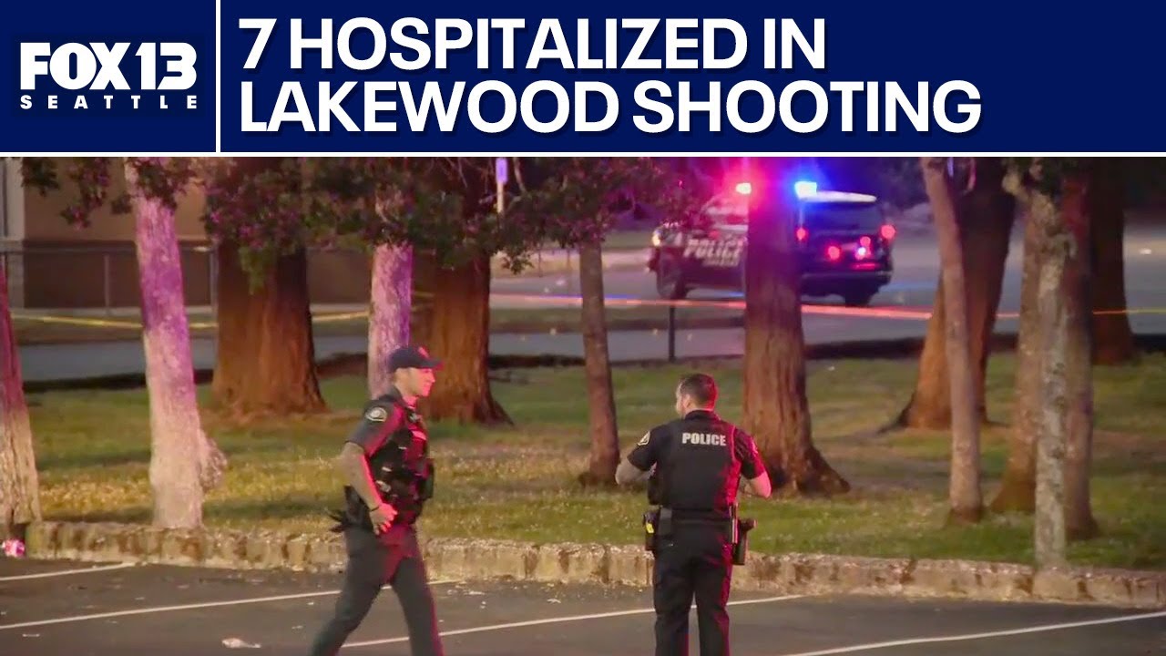 Multiple people hospitalized in Lakewood shooting | FOX 13 Seattle ...