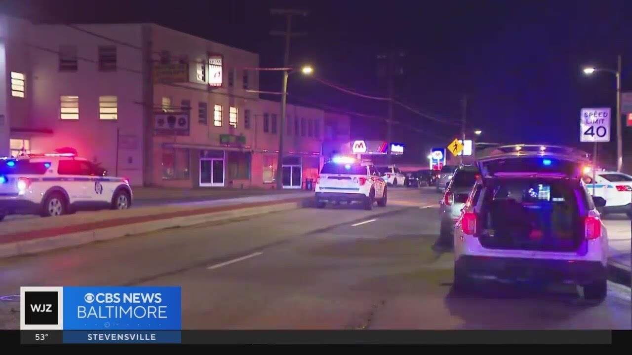 Video shows shooting, crash near funeral home in Towson