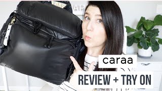 Caraa Diaper Bag | Review & Try on!
