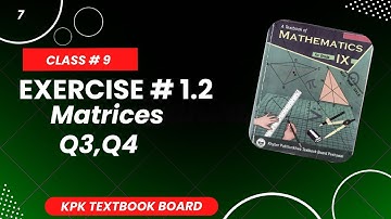 Class 9 math chapter 1 Exercise 1.2 | in Pashto Q3 , Q4 | kpk textbook Board | Unit # 1