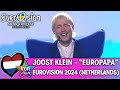 Joost Klein - "Europapa" - Live @ Eurovision Song Contest 2024 - Semi Final 2 (🇳🇱Netherlands)