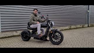 Elektroroller Hl 6.0 Probefahrt E-Scooter Elektro Chopper Roller E-Roller 45 Kmh 300 Servicepartner