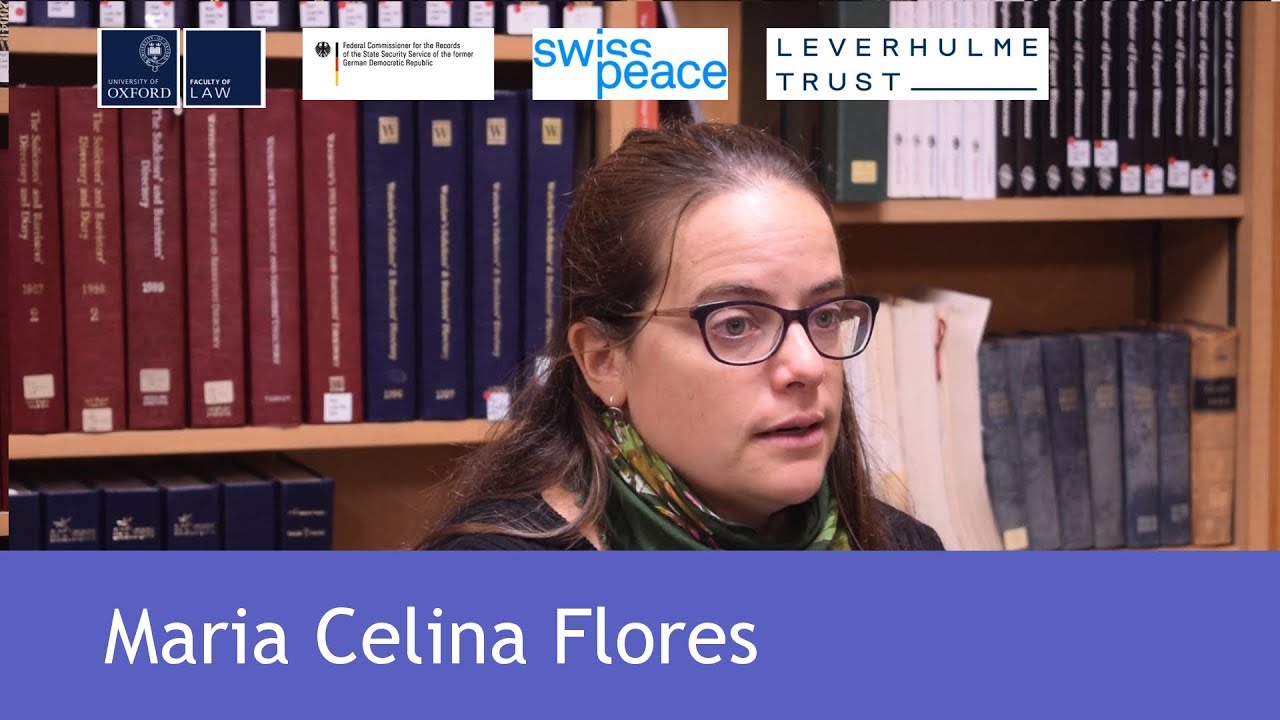 Maria Celina Flores on the work of Memoria Abierta in Argentina - YouTube