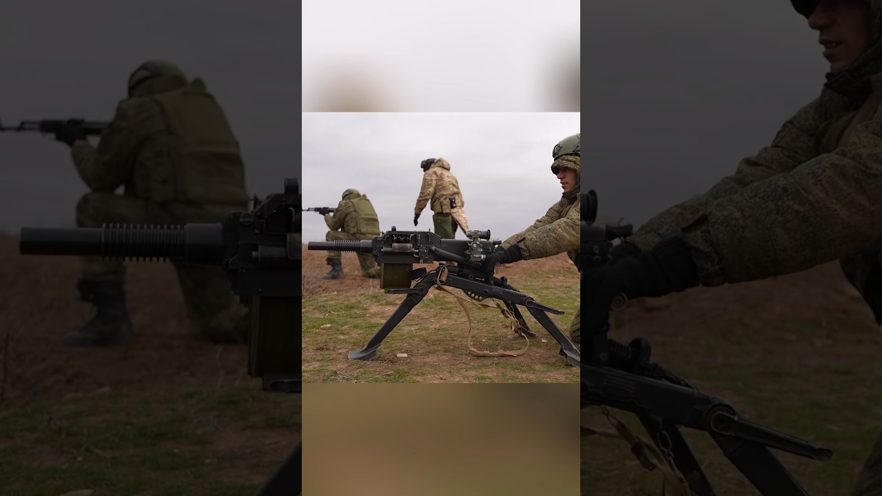 AGS-17 Plamya, automatic grenade launcher 