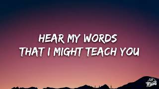 Simon & Garfunkel ~♫ The Sounds of Silence ♫ (Lyrics)