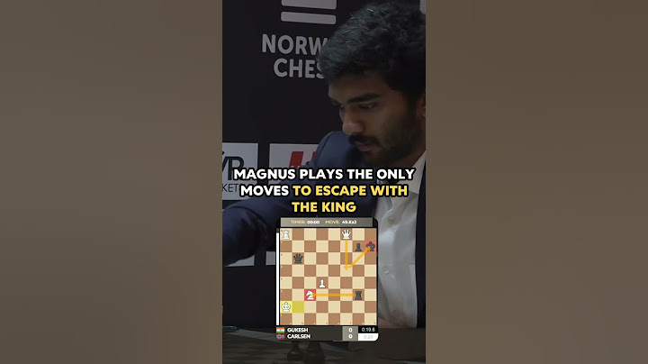 The Story of Magnus vs. Gukesh Game in Norway Chess