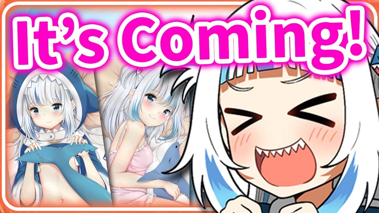 When will Gura Release her Dakimakura and How CUTE is it 【Gawr Gura / HololiveEN】