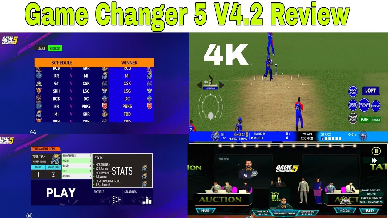 Game Changer 5 V4.2 IPL Auction 🤯Free  Release Date