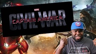 Captain America: Civil War - Trailer 2 REACTION! #NemRaps