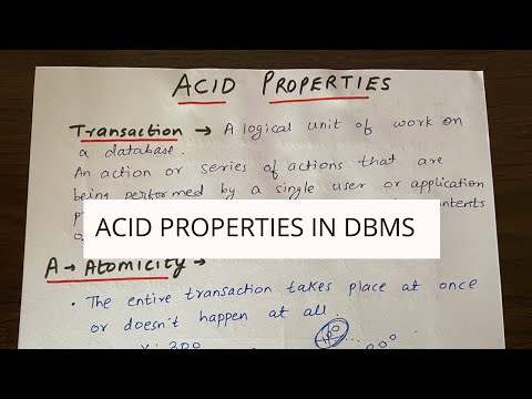 எடுத்துக்காட்டுகளுடன் DBMS இல் உள்ள ACID பண்புகள் | ஆழமான விளக்கம்