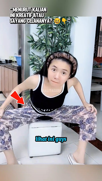 Awalnya Kukira Celananya Sobek… Ternyata Jadi Baju! 😱