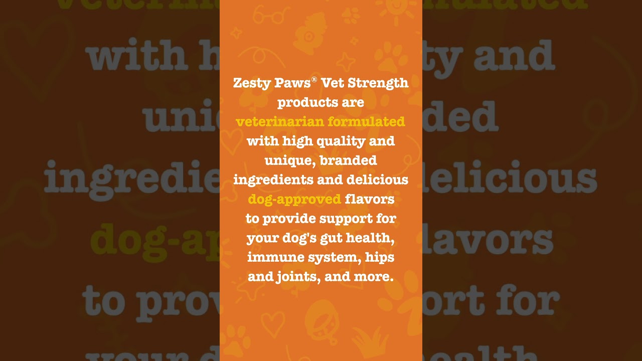 Zesty Paws Vet Strength Line Is Dog Approved