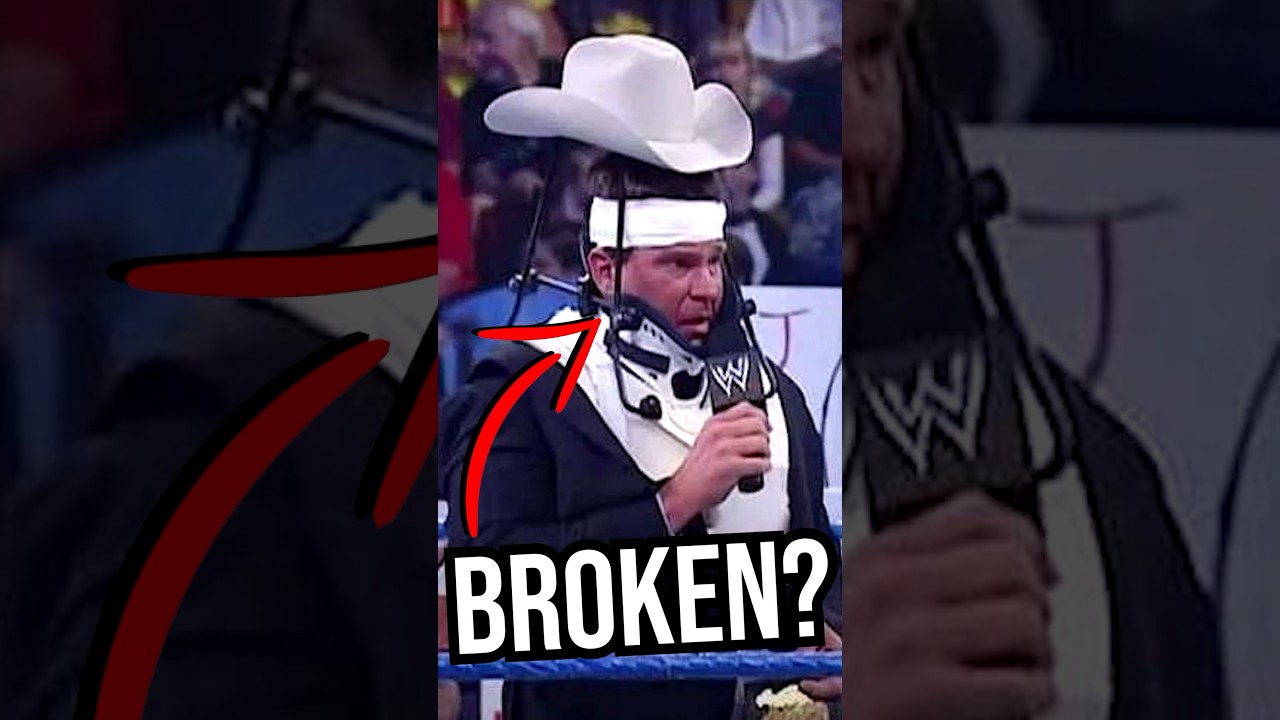 Why Was JBL Wearing This Neck Brace?! 