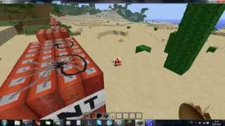 Explosion de TNT minecraft