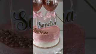 Bolo decorado Ballon Cake