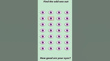 Find the odd one out - How fast can you find it #games  #gaming #shorts #puzzle